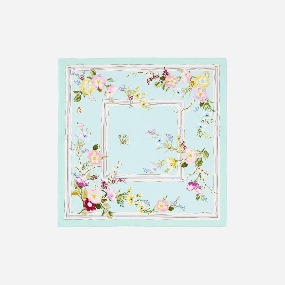 self portrait Mint Floral Scarf JEWELLERY