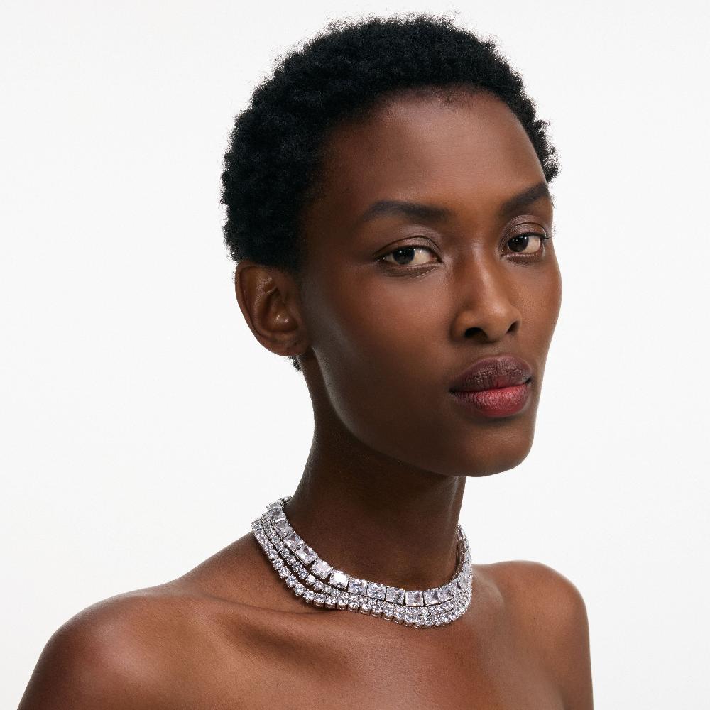 Self Portrait Multi Crystal Choker JEWELLERY