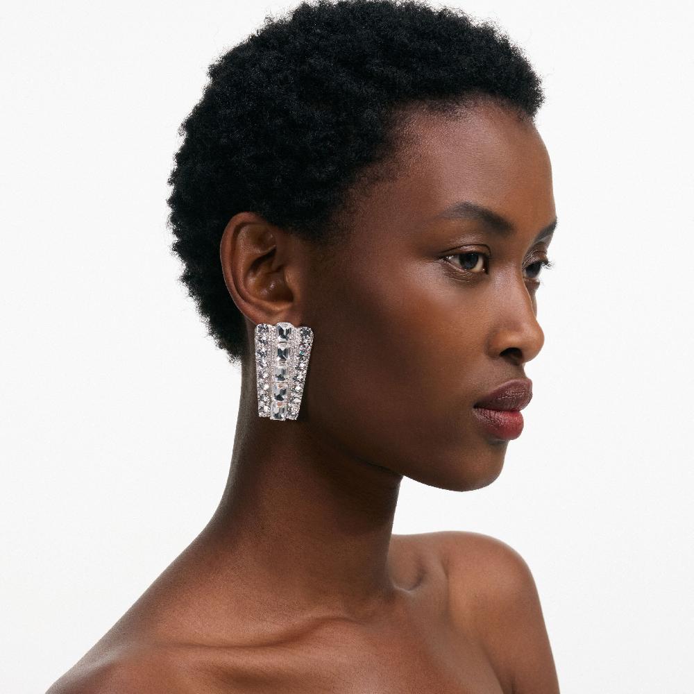 Self Portrait Multi Crystal Earrings JEWELLERY