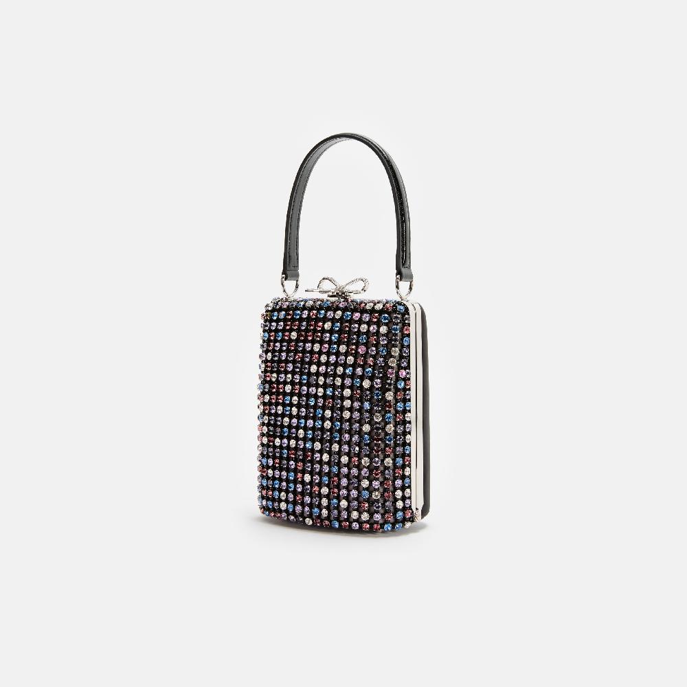 Self Portrait Multi Crystal Mini Bag BAGS
