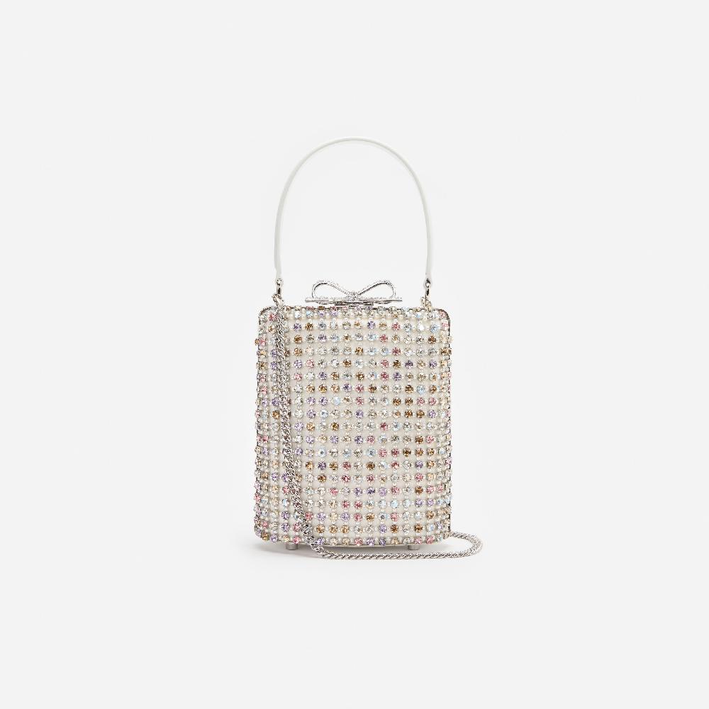 Self Portrait Multi Crystal Mini Bag BAGS