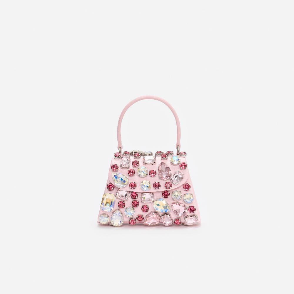 self portrait Pink Multi Crystal Mini Bag BAGS