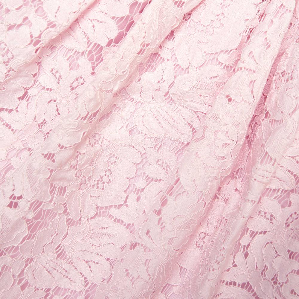 Self Portrait Pink Sleeveless Lace Dress KIDS