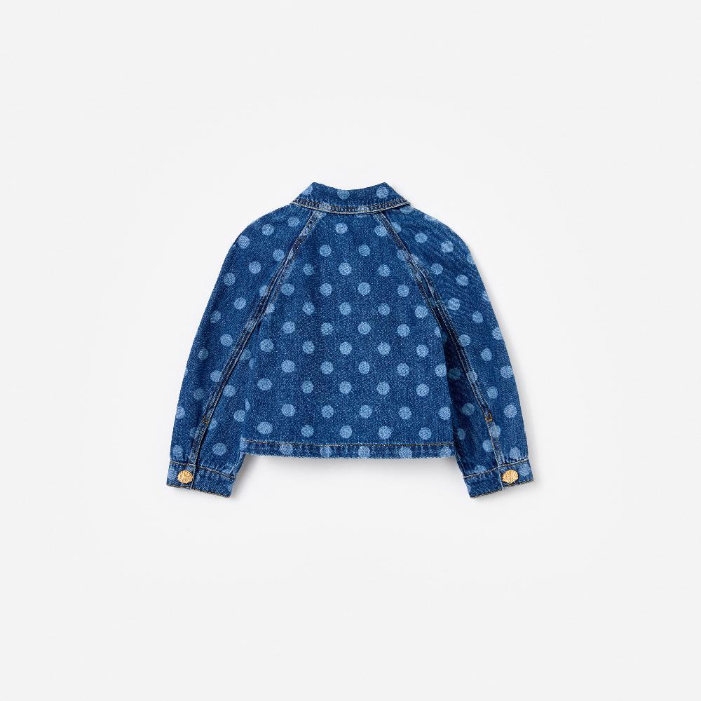 Self Portrait Polka Dot Denim Jacket KIDS