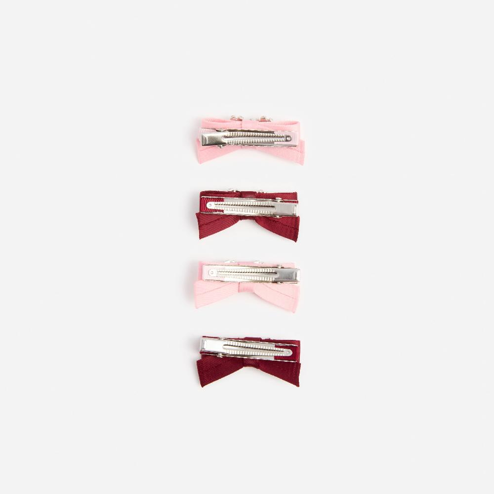 Self Portrait Satin Bow Hairclips KIDS