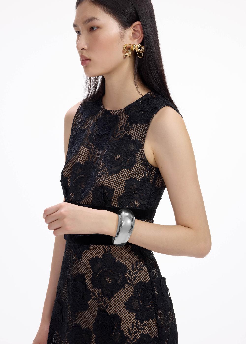 Self Portrait Silver Chunky Cuff JEWELLERY