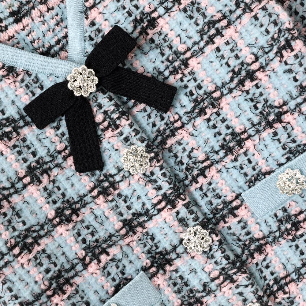 Self Portrait Textured Stripe Cardigan KIDS