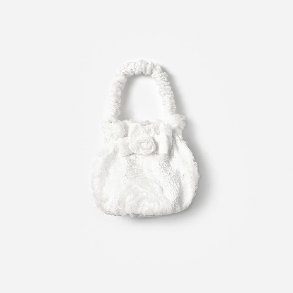 self portrait White Lace Bag KIDS