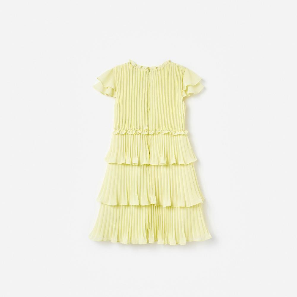 Self Portrait Yellow Chiffon Dress KIDS