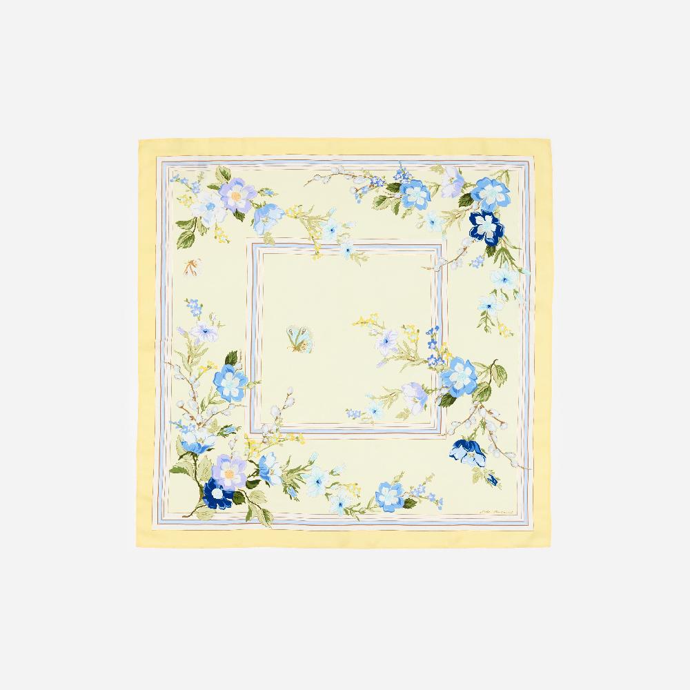 self portrait Yellow Floral Scarf JEWELLERY