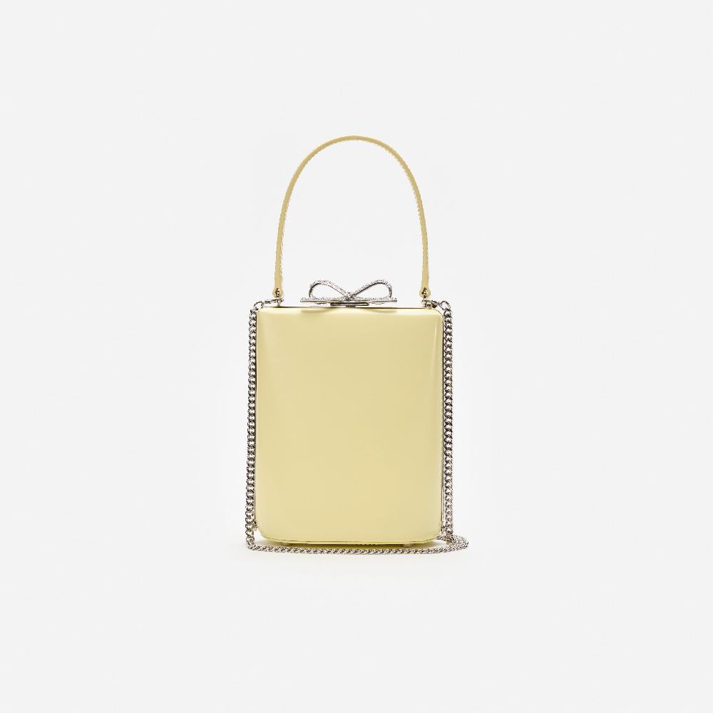 Self Portrait Yellow Leather Bag BAGS