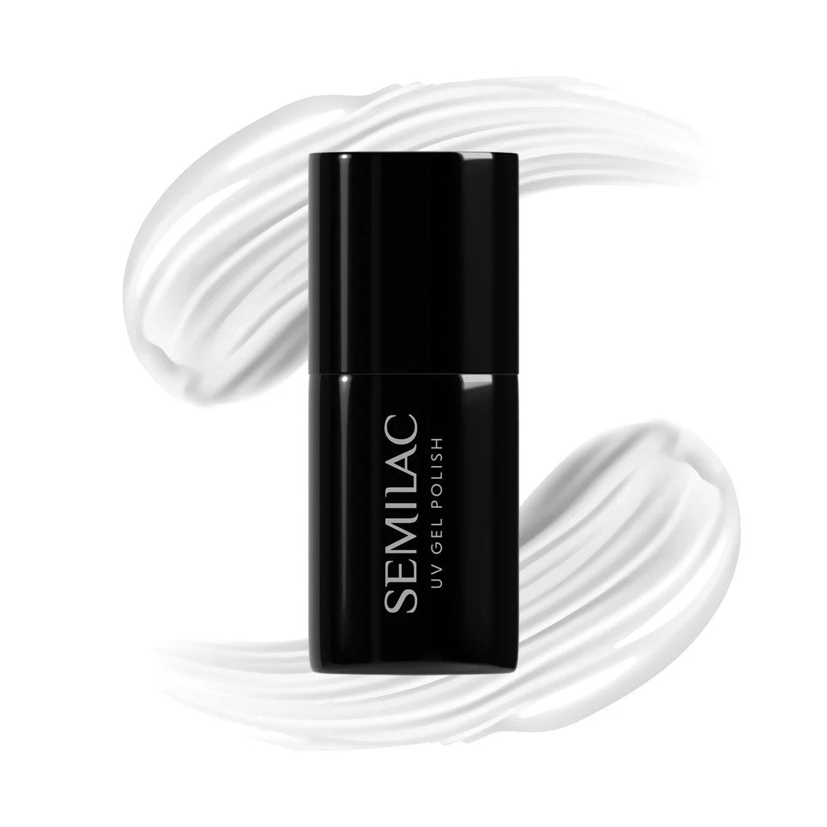 semilac 001 Strong White - Semilac Soak Off Gel / Hybrid Nail Polish UV Hybrid Color