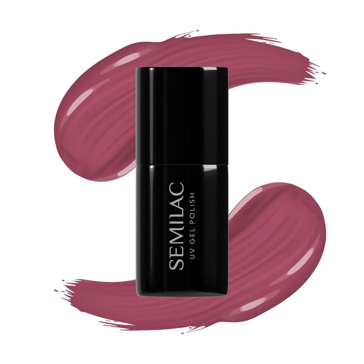 Semilac 005 Berry Nude - Semilac Soak Off Gel / Hybrid Nail Polish - "Allure" Collection UV Hybrid Color