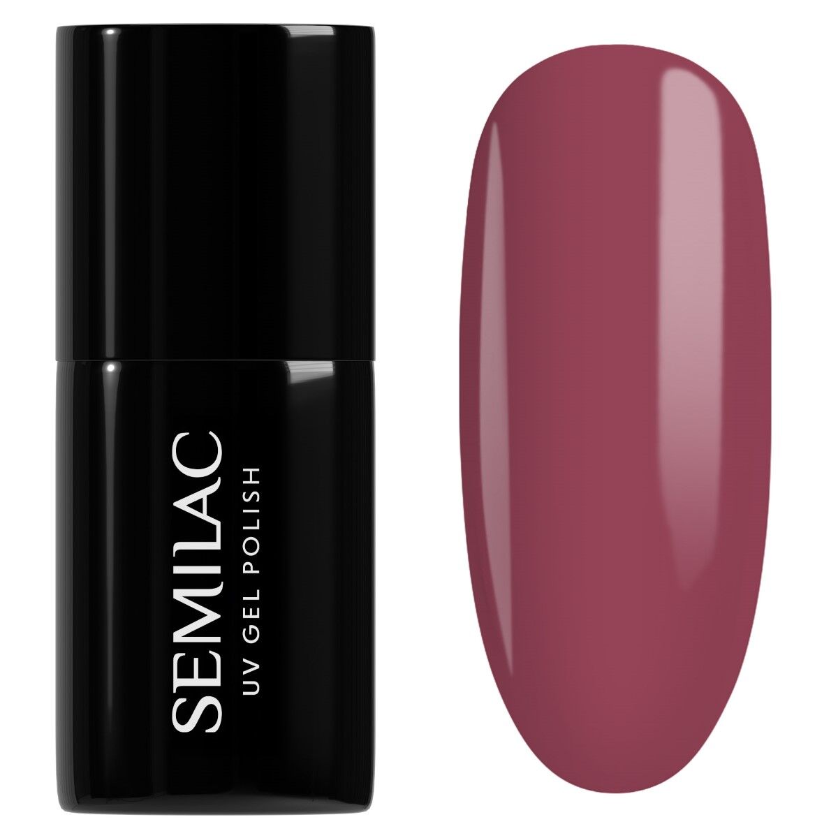 semilac 005 Berry Nude - Semilac Soak Off Gel / Hybrid Nail Polish - "Allure" Collection UV Hybrid Color