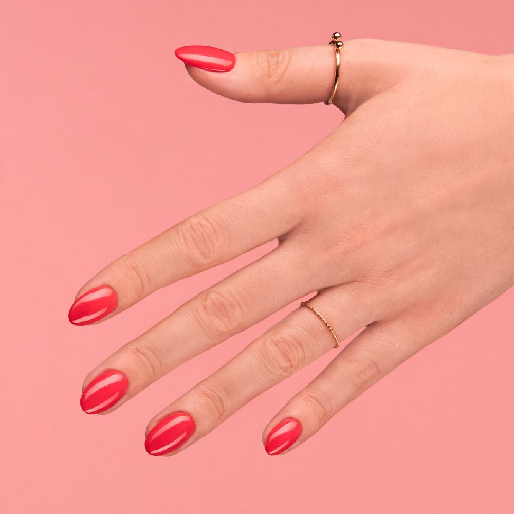 Semilac 006 Classic Coral - Semilac Soak Off Gel / Hybrid Nail Polish UV Hybrid Color