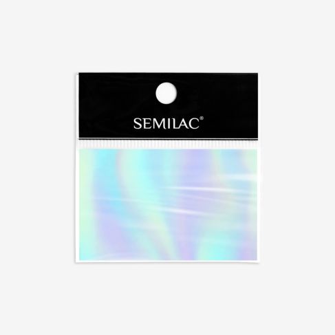 semilac 01 SILVER Semilac Nail Transfer Foil Nail Art