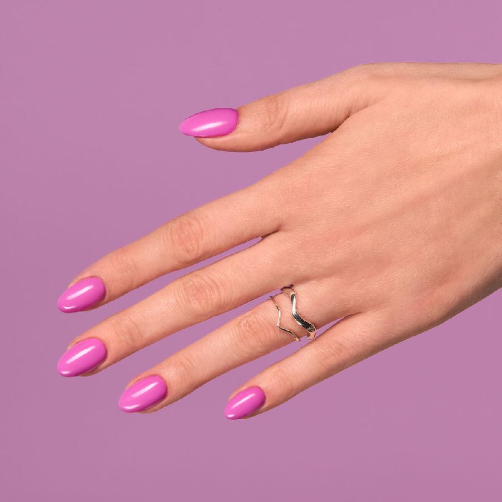 Semilac 010 Pink & Violet - Semilac Soak Off Gel / Hybrid Nail Polish UV Hybrid Color