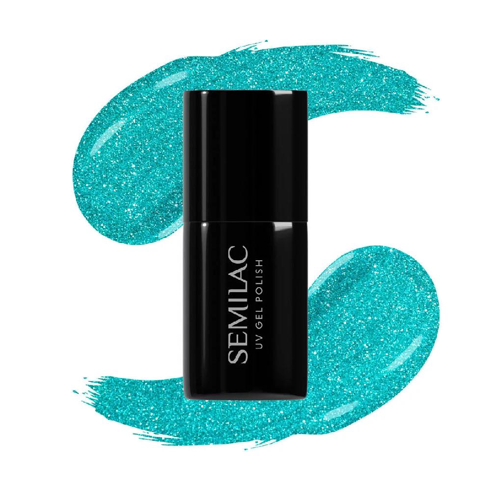 semilac 020 Green Glass - Semilac Soak Off Gel / Hybrid Nail Polish - "Ocean Dream" Collection UV Hybrid Color