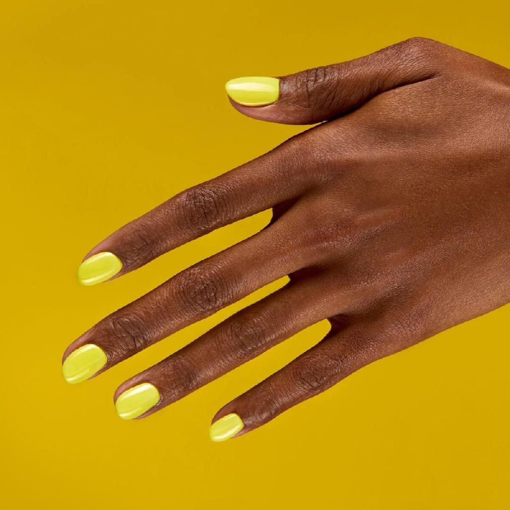 Semilac 023 Banana - Semilac Soak Off Gel / Hybrid Nail Polish - "Tropical Drinks" Collection UV Hybrid Color