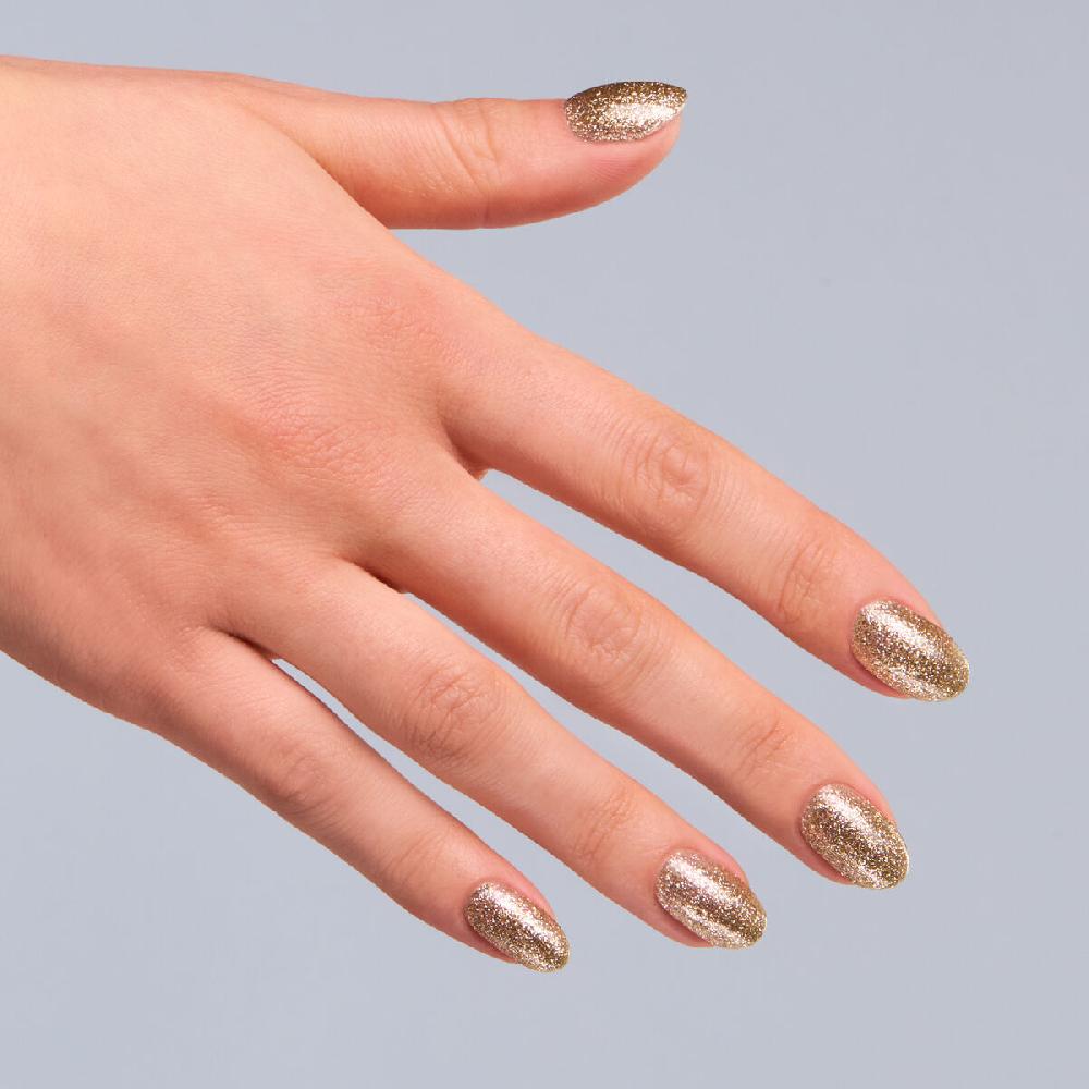 Semilac 037 Gold Disco - Semilac Soak Off Gel / Hybrid Nail Polish UV Hybrid Color