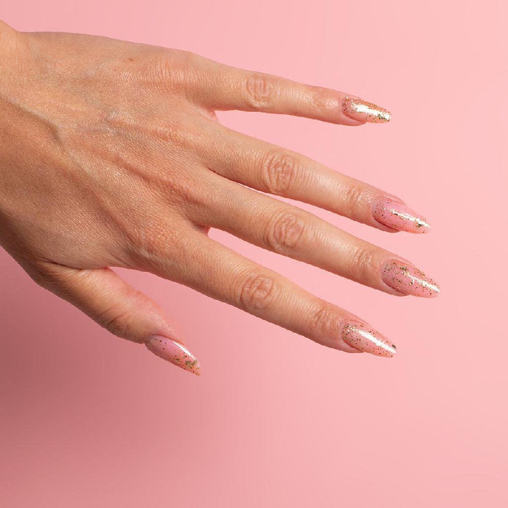 Semilac 042 Flakes Of Gold - Semilac Regular Nail Polish Nail Polish