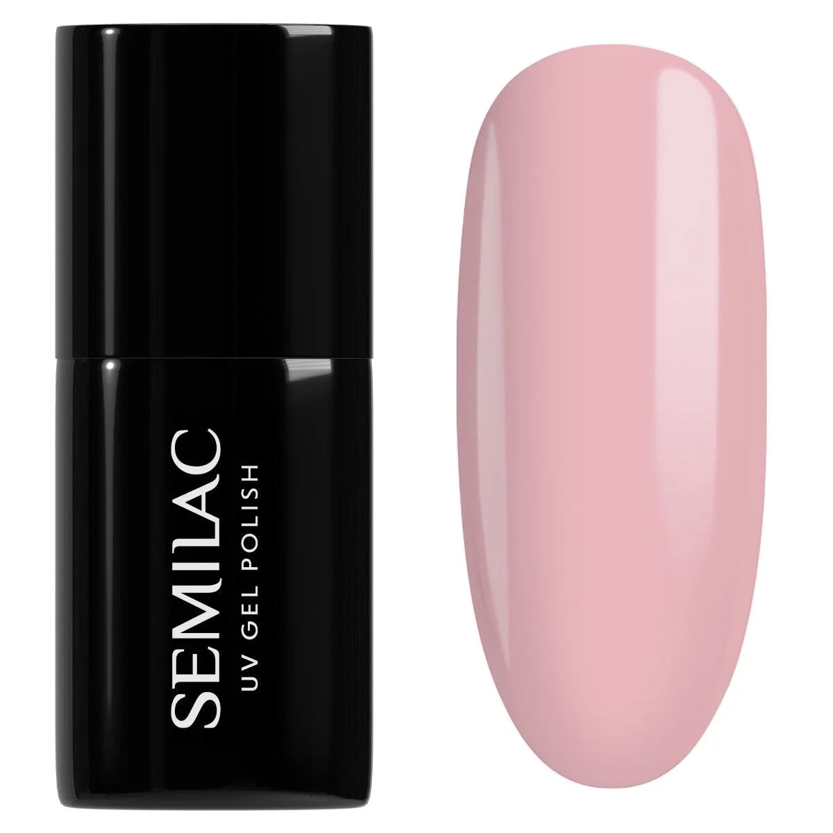 semilac 047 Pink Peach Milk - Semilac Soak Off Gel / Hybrid Nail Polish UV Hybrid Color
