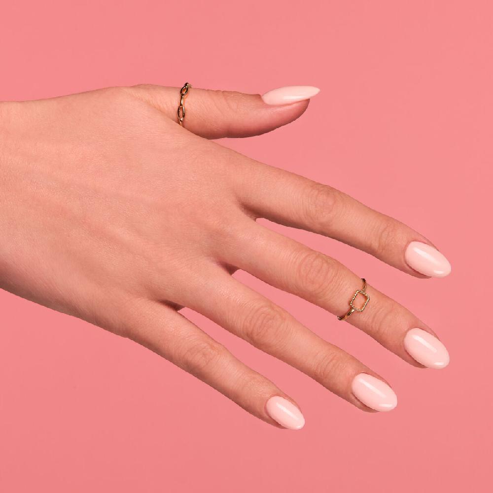 Semilac 054 Pale Peach Glow - Semilac Soak Off Gel / Hybrid Nail Polish UV Hybrid Color