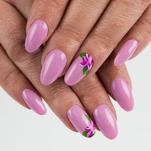 Semilac 058 Heather Gray - Semilac Soak Off Gel / Hybrid Nail Polish - "Allure" Collection UV Hybrid Color