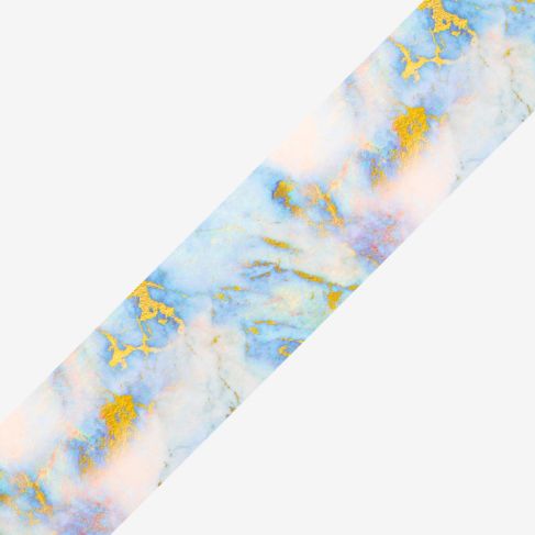 Semilac 07 BLUE MARBLE Semilac Nail Transfer Foil Nail Art