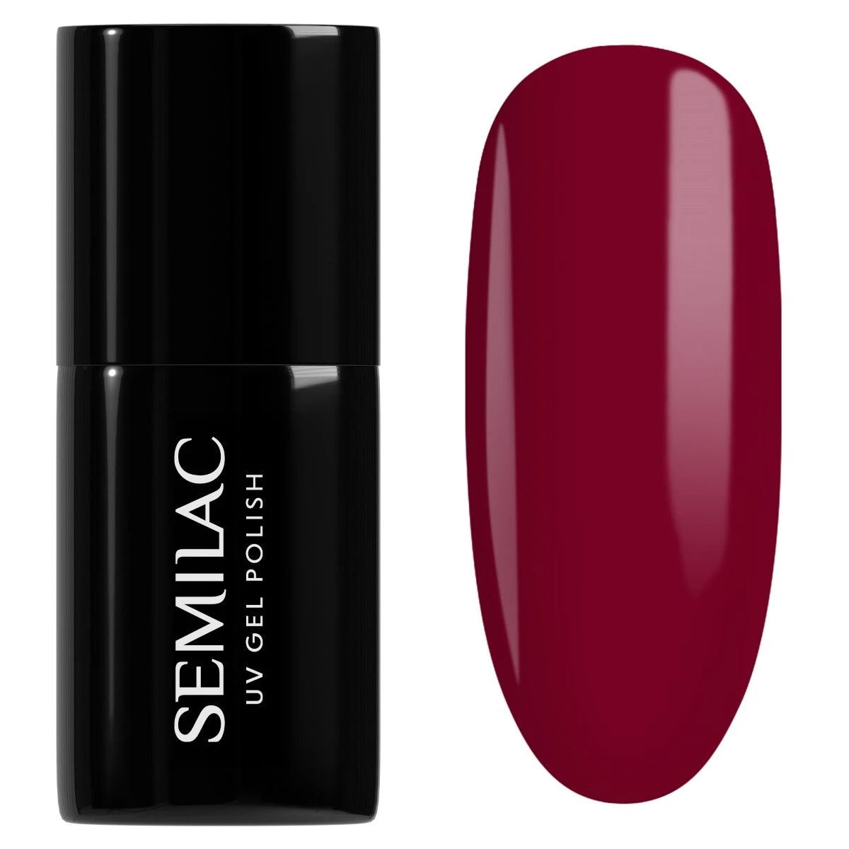semilac 071 Deep Red - Semilac Soak Off Gel / Hybrid Nail Polish UV Hybrid Color