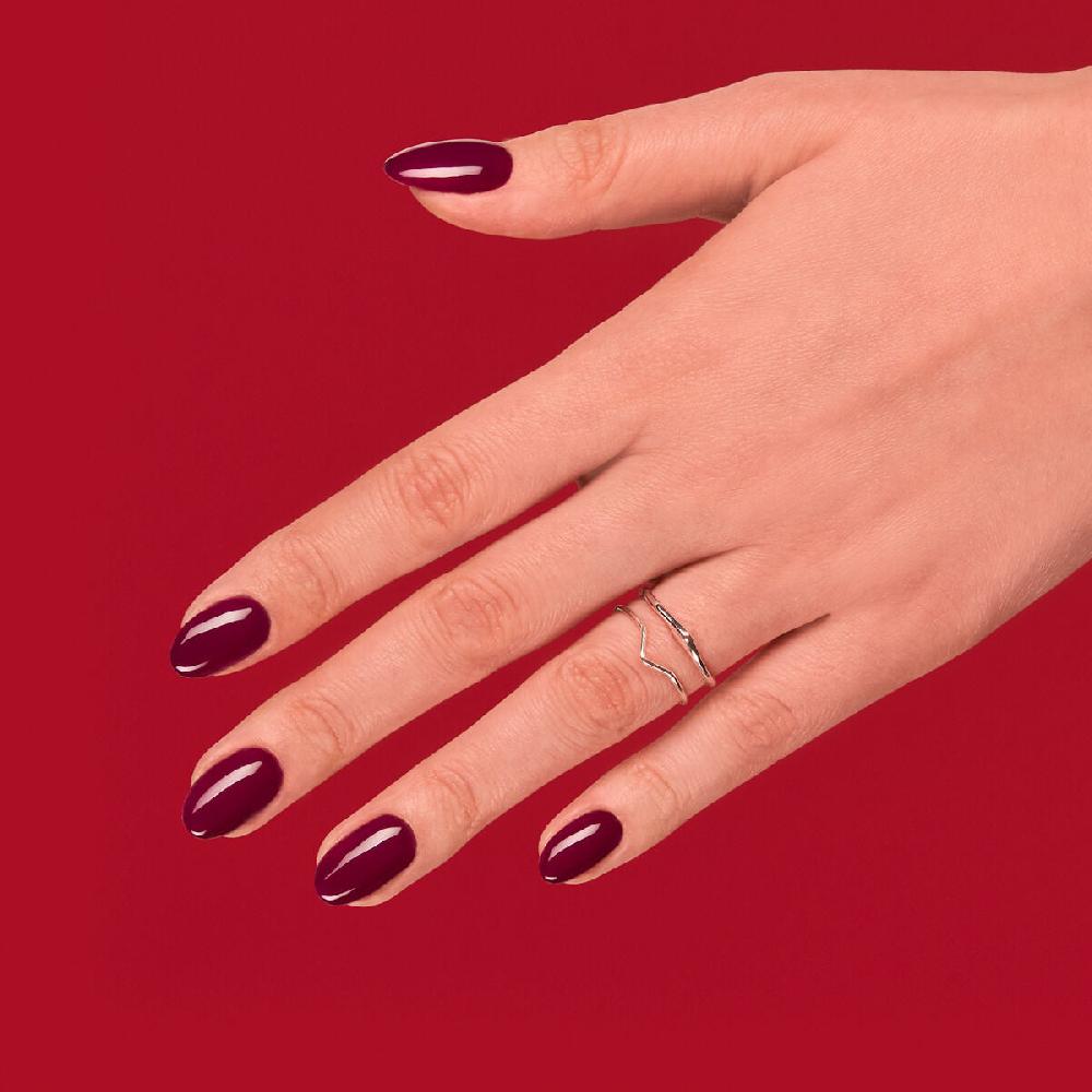 Semilac 083 Burgundy Wine - Semilac Soak Off Gel / Hybrid Nail Polish UV Hybrid Color