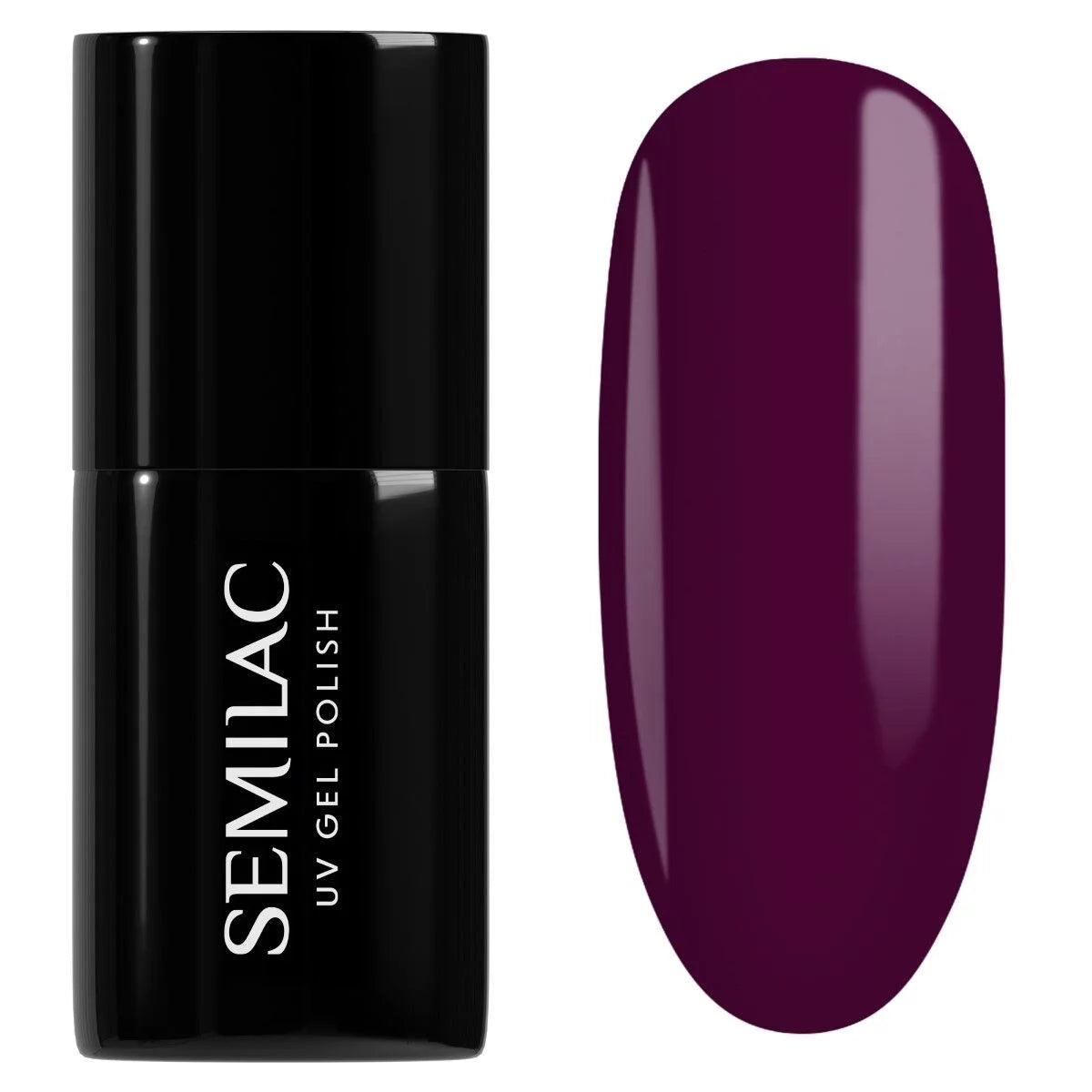 semilac 083 Burgundy Wine - Semilac Soak Off Gel / Hybrid Nail Polish UV Hybrid Color