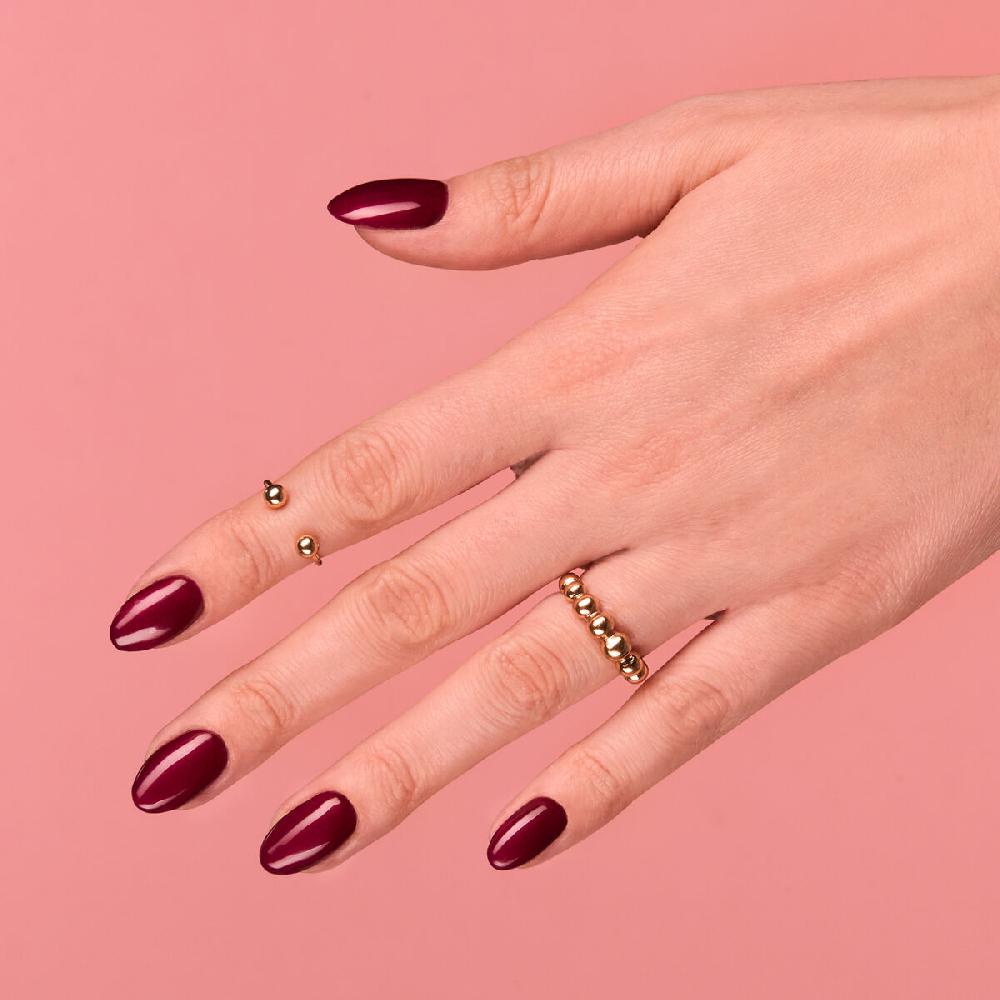 Semilac 098 Elegant Cherry - Semilac Soak Off Gel / Hybrid Nail Polish UV Hybrid Color