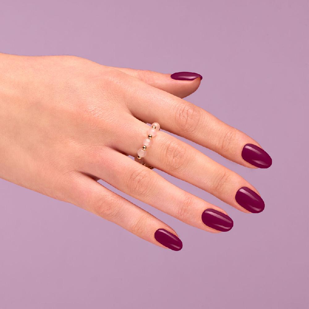 Semilac 099 Dark Purple Wine - Semilac Soak Off Gel / Hybrid Nail Polish UV Hybrid Color