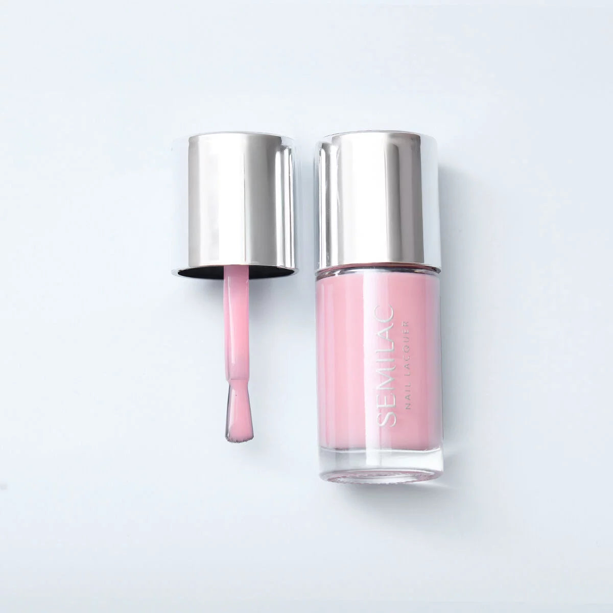 Semilac 103 Nail Lacquer Sheer Vibrant Pink - Semilac Regular Nail Polish Nail Polish