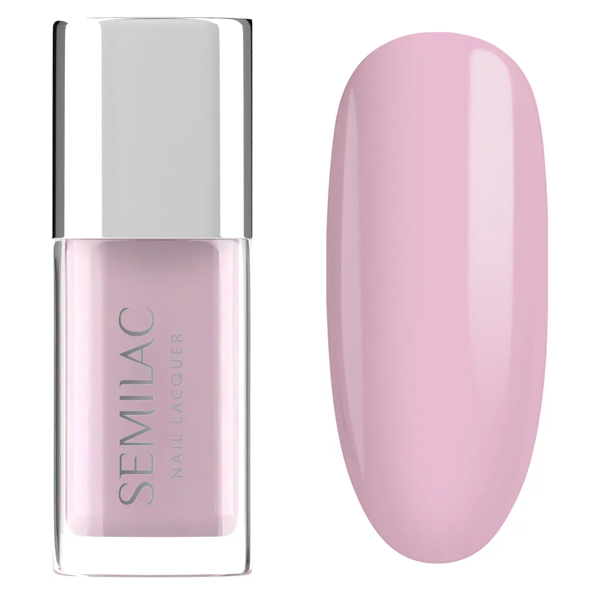 semilac 103 Nail Lacquer Sheer Vibrant Pink - Semilac Regular Nail Polish nail polish