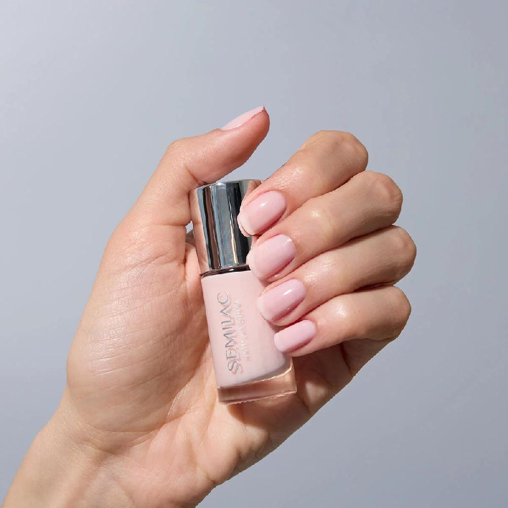 Semilac 105 Nail Lacquer Delicate French - Semilac Regular Nail Polish Nail Polish