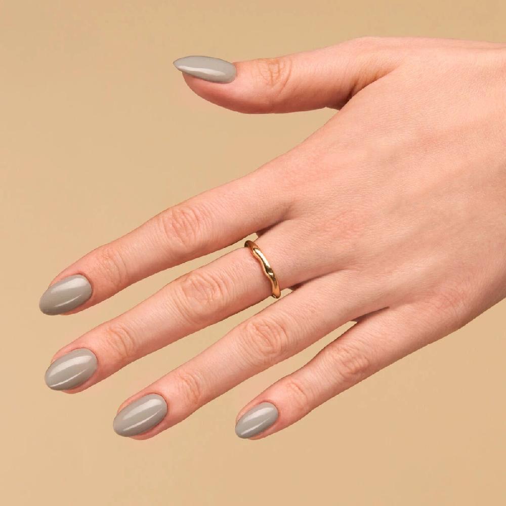 Semilac 105 Stylish Grey - Semilac Soak Off Gel / Hybrid Nail Polish UV Hybrid Color