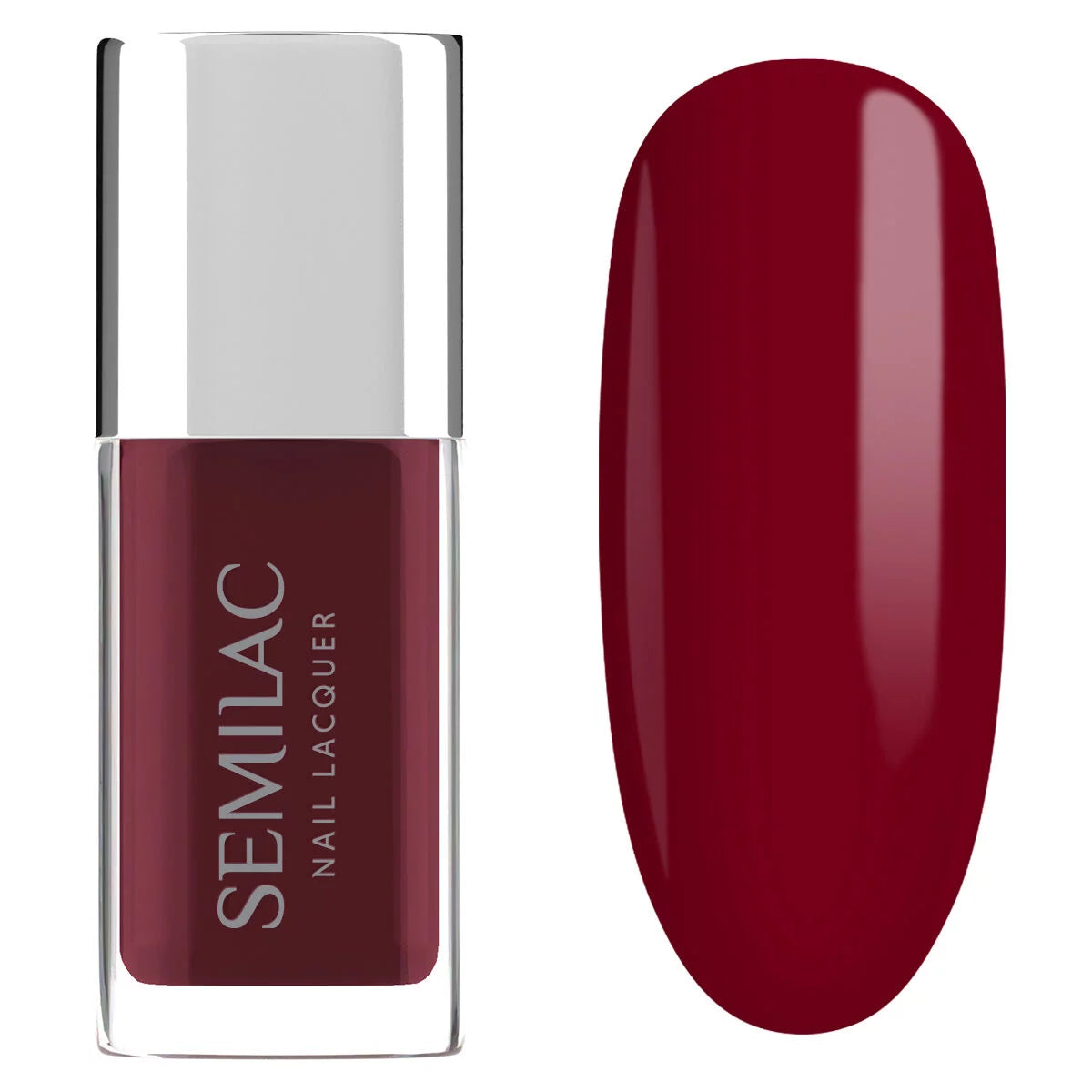 semilac 110 Nail Lacquer Classic Red - Semilac Regular Nail Polish nail polish