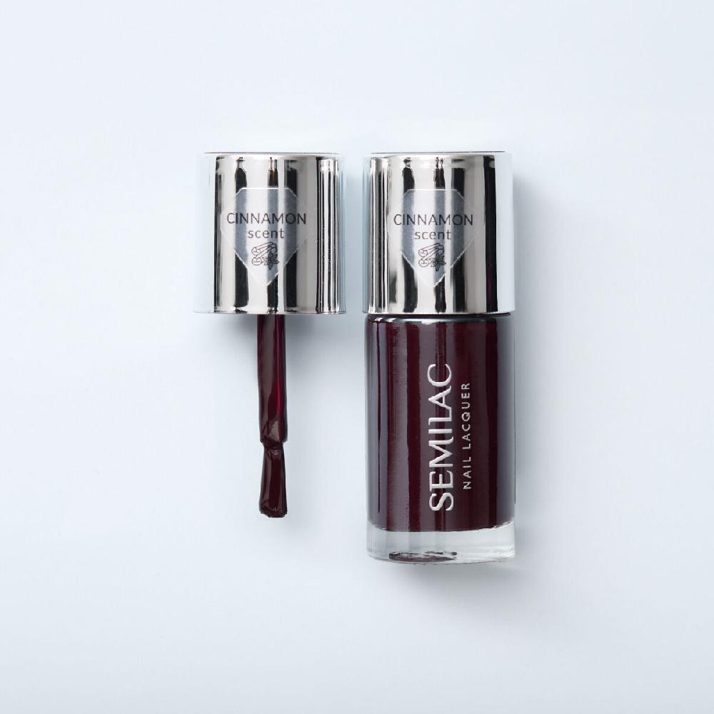 Semilac 112 Nail Lacquer Wine Red - Semilac Regular Nail Polish Nail Polish