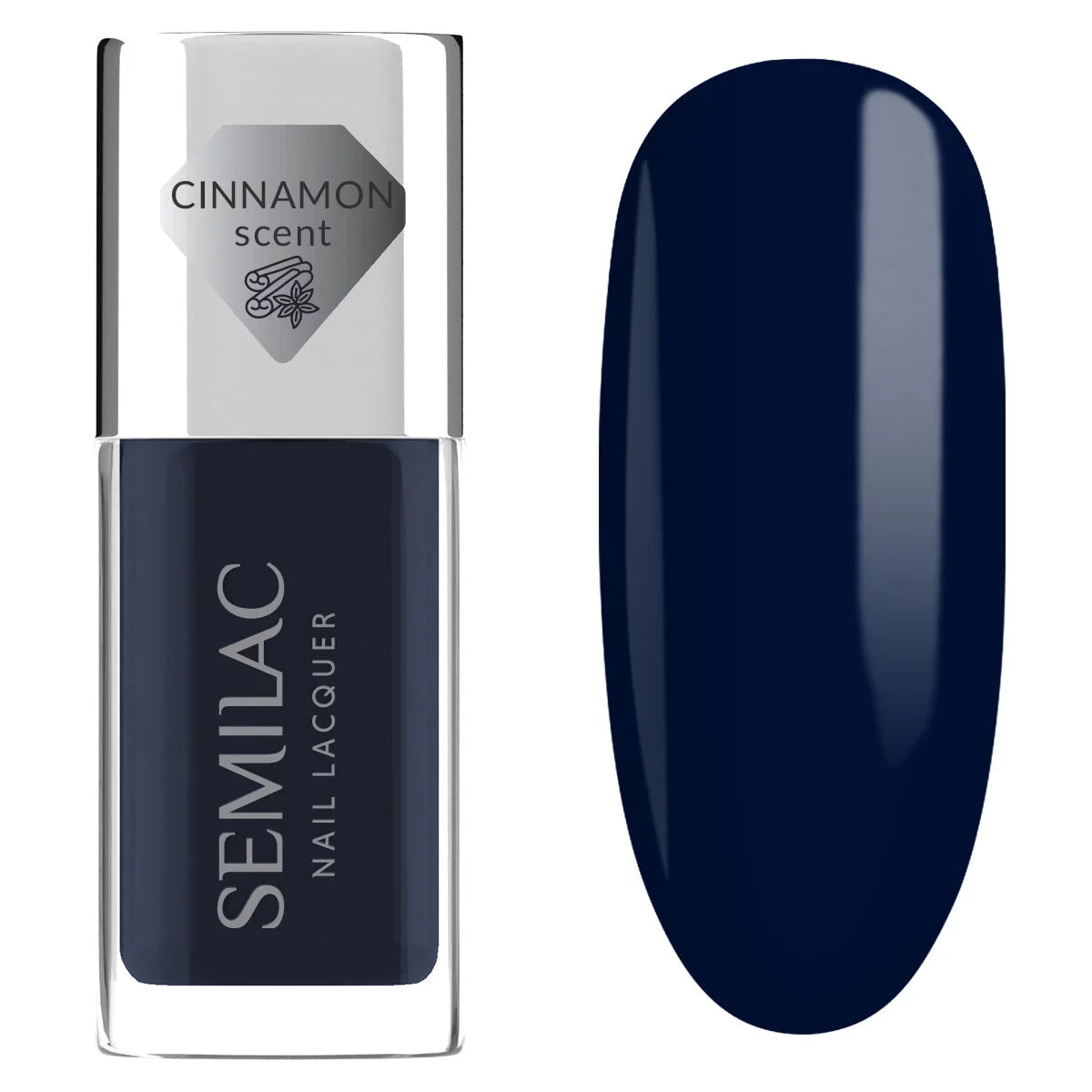 semilac 113 Nail Lacquer Blue Ink - Semilac Regular Nail Polish nail polish