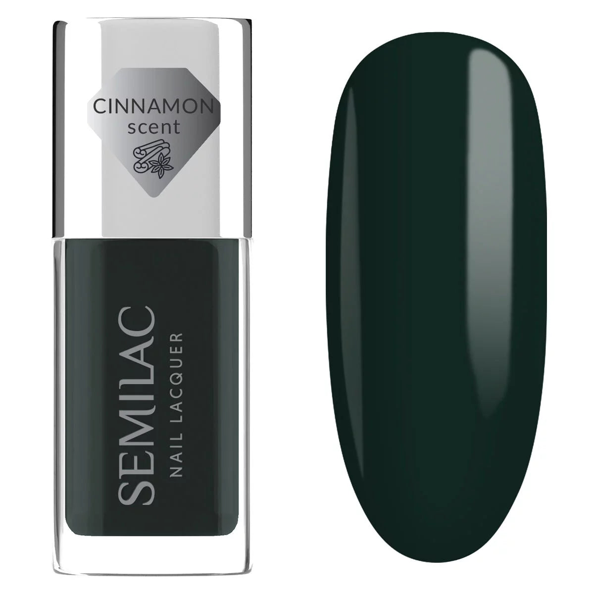 semilac 114 Nail Lacquer Bottle Green - Semilac Regular Nail Polish nail polish