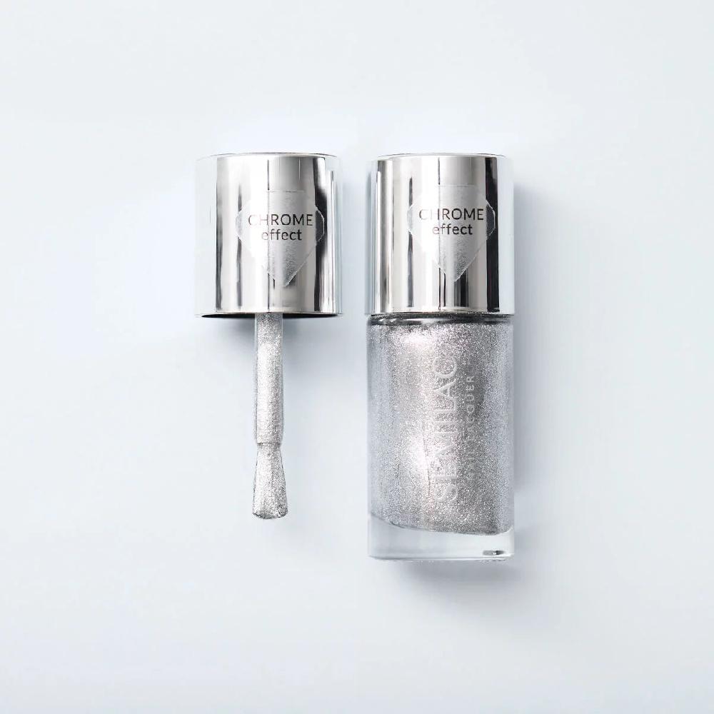 Semilac 115 Nail Lacquer Silver Chrome - Semilac Regular Nail Polish Nail Polish
