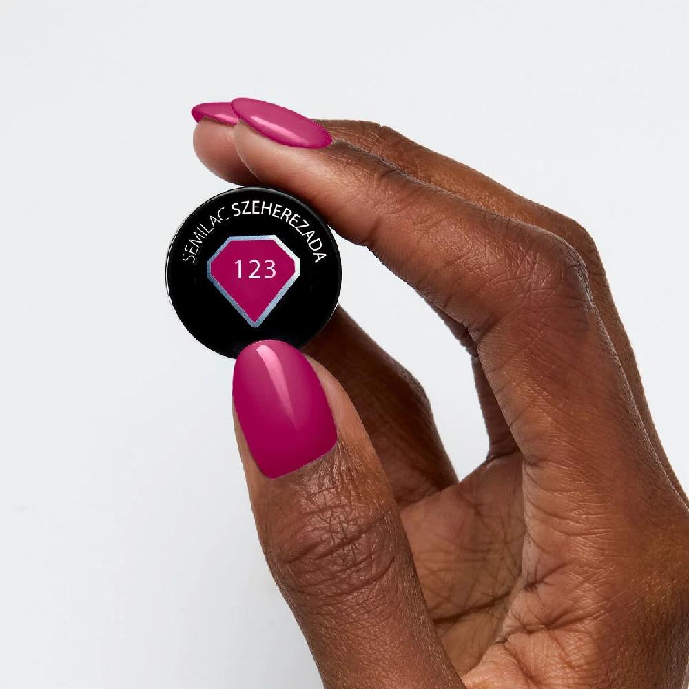 Semilac 123 Szeherezada - Semilac Soak Off Gel / Hybrid Nail Polish UV Hybrid Color