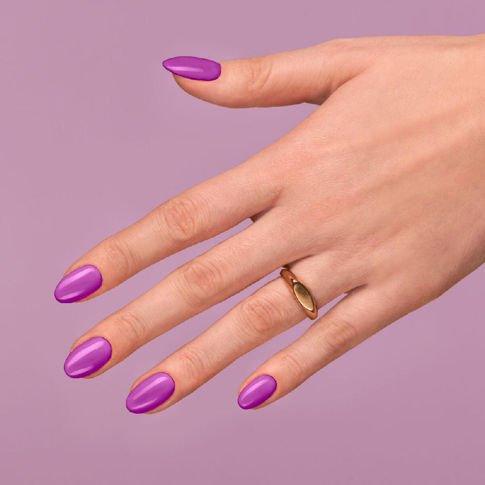 Semilac 129 Violet Bliss - Semilac Soak Off Gel / Hybrid Nail Polish UV Hybrid Color