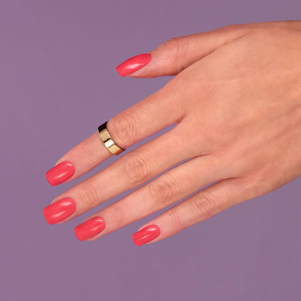 Semilac 132 Orange Lollipop - Semilac Soak Off Gel / Hybrid Nail Polish UV Hybrid Color