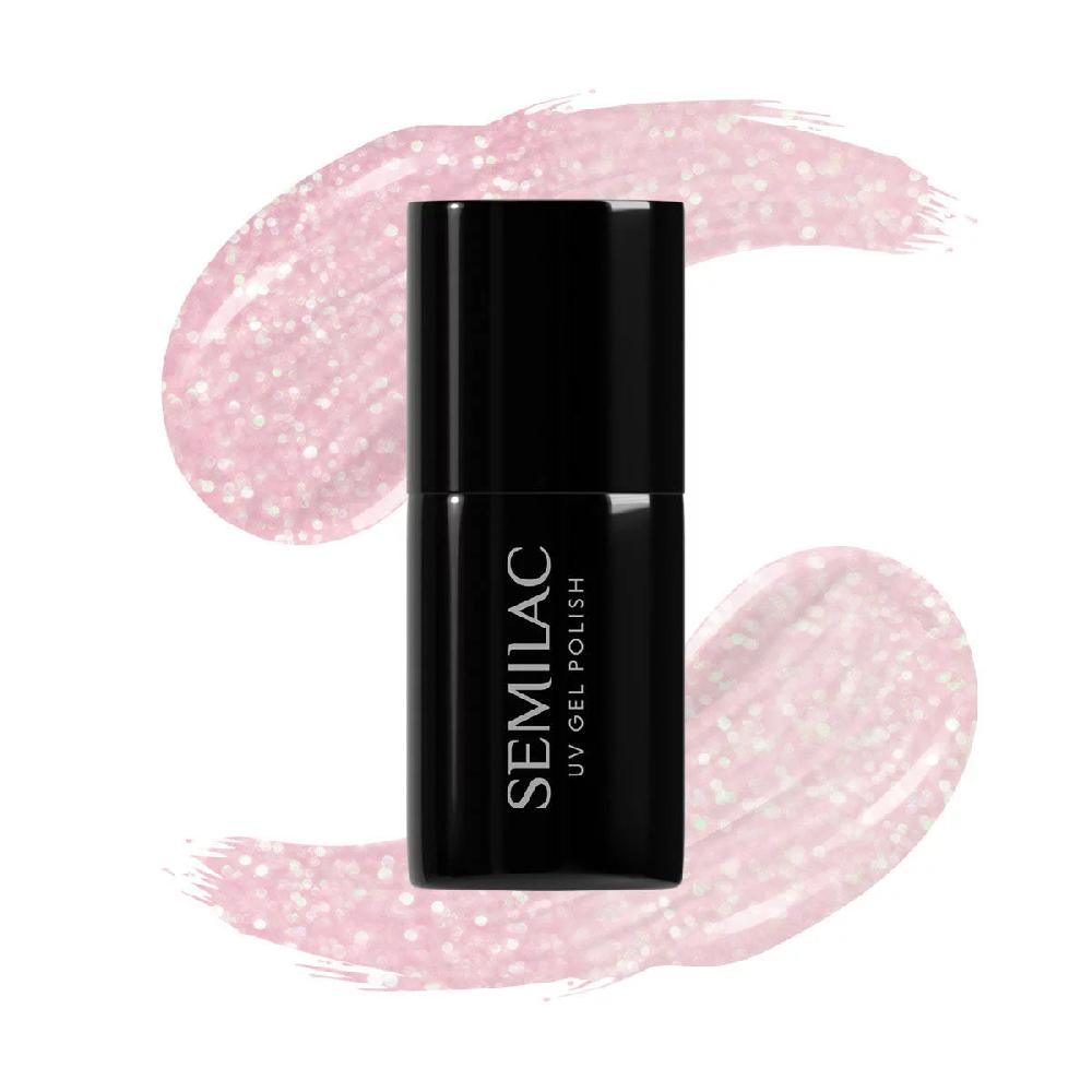 semilac 164 Pink Crystals - Semilac Soak Off Gel / Hybrid Nail Polish UV Hybrid Color