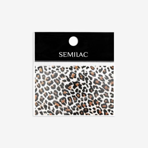 semilac 17 WILD ANIMALS Semilac Nail Transfer Foil Nail Art