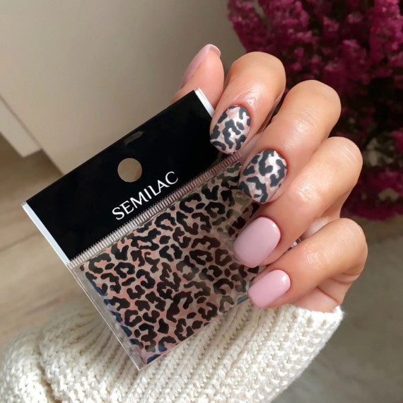 Semilac 18 WILD ANIMALS Semilac Nail Transfer Foil Nail Art