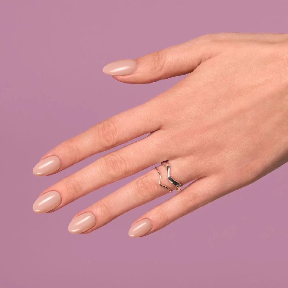 Semilac 203 Business Line Pink Brown - Semilac Soak Off Gel / Hybrid Nail Polish UV Hybrid Color